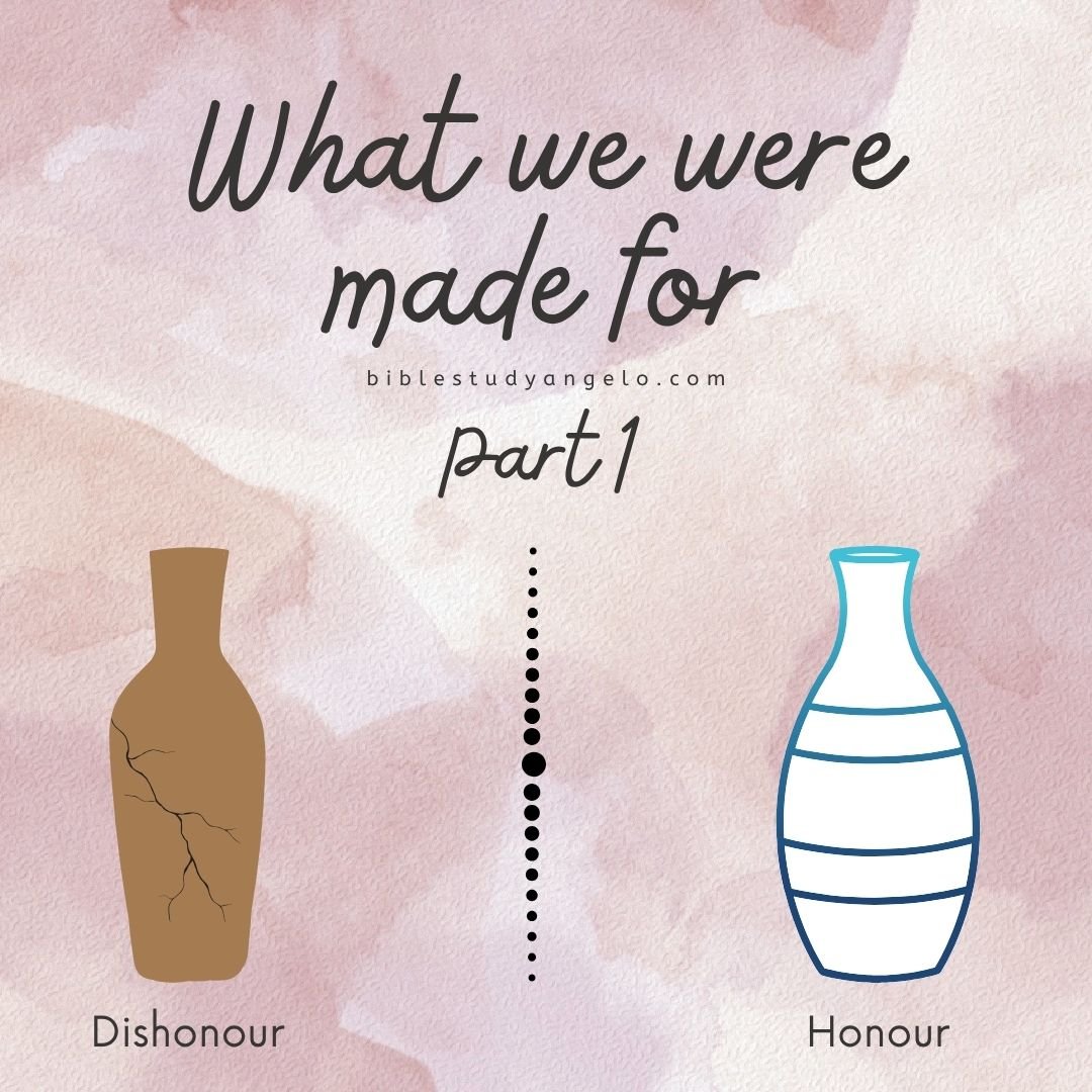 What were we made for - Part 1 - Bible Study with Angelo